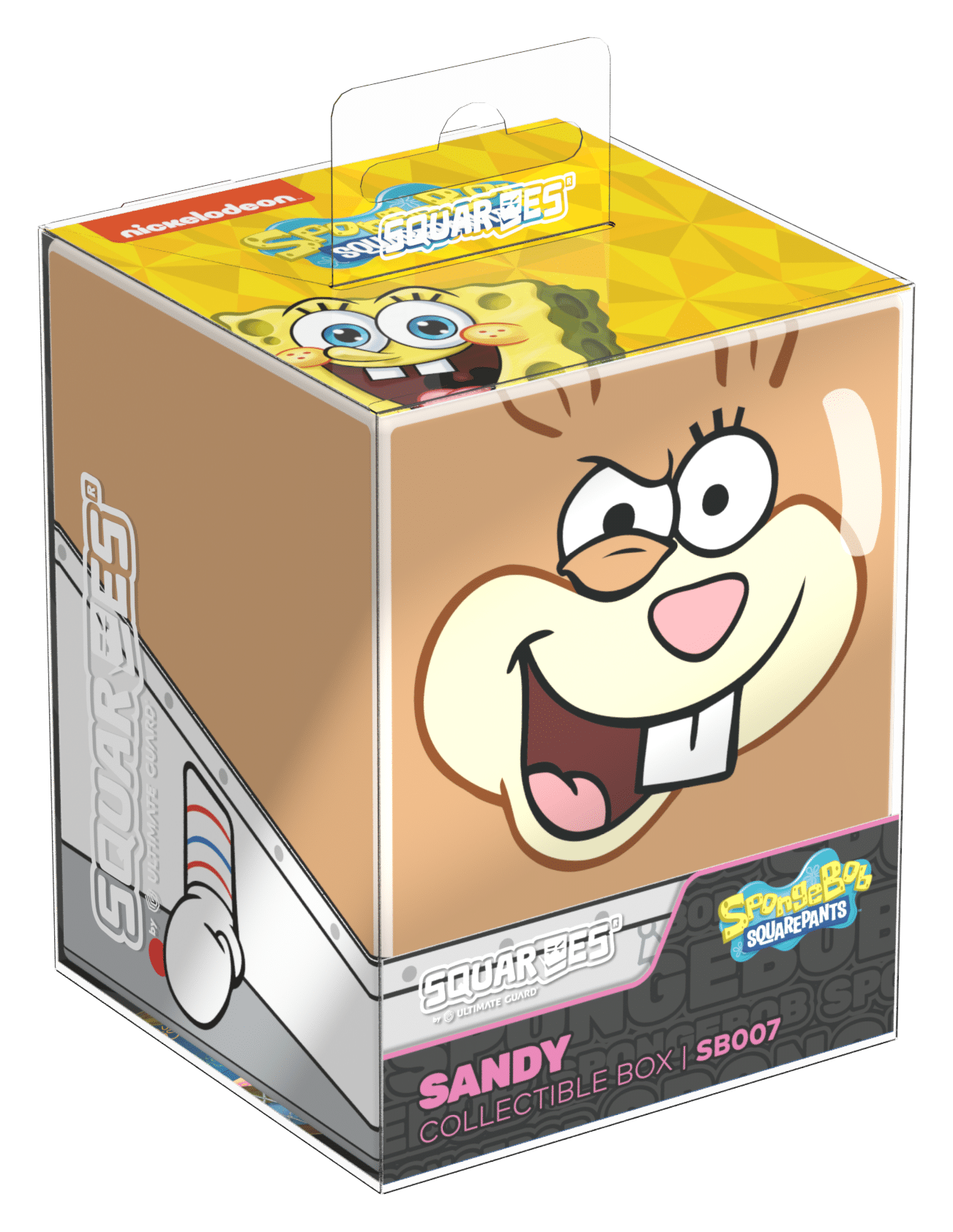 Squaroes SpongeBob SquarePants Sandy 100+ Boulder Deck Box image 0